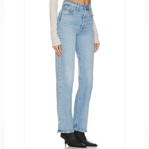LEVI’S RIBCAGE STRAIGHT JEANS